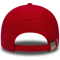 new-era-curved-brim-9forty-flawless-logo-new-york-yankees-mlb-red-adjustable-cap