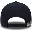 new-era-curved-brim-9forty-flawless-logo-new-york-yankees-mlb-navy-blue-adjustable-cap