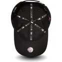 schwarze-verstellbare-9forty-kappe-mit-gebogenem-schirm-makellosem-new-york-yankees-mlb-logo-von-new-era