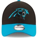 new-era-curved-brim-9forty-the-league-carolina-panthers-nfl-black-and-blue-adjustable-cap