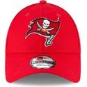 rote-verstellbare-9forty-curved-cap-der-tampa-bay-buccaneers-nfl-von-new-era