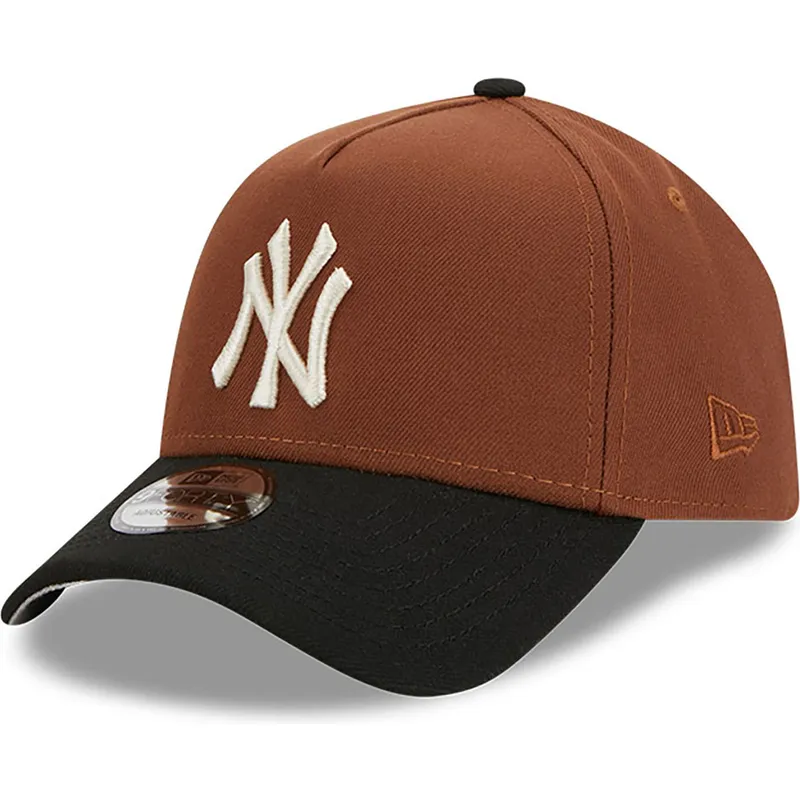 mutzen-gebogen-braun-snapback-9forty-a-frame-harvest-der-new-york-yankees-mlb-von-new-era mutzen-gebogen-braun-snapback-9forty-a-frame-harvest-der-new-york-yankees-mlb-von-new-era
