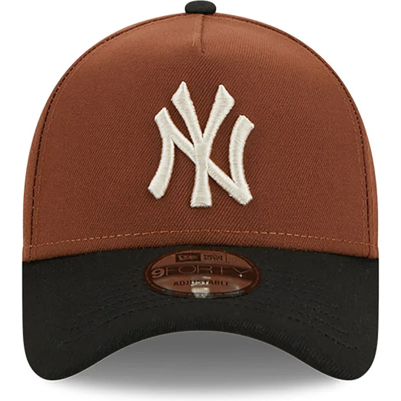 mutzen-gebogen-braun-snapback-9forty-a-frame-harvest-der-new-york-yankees-mlb-von-new-era mutzen-gebogen-braun-snapback-9forty-a-frame-harvest-der-new-york-yankees-mlb-von-new-era