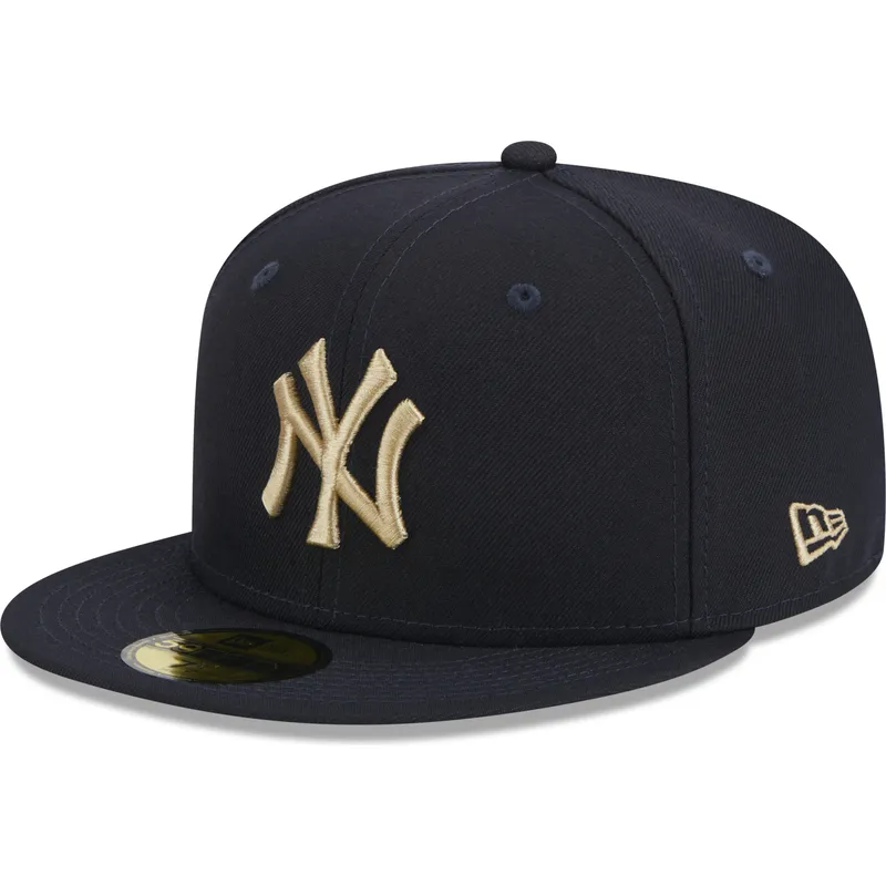 mutzen-flach-marineblau-angepasst-59fifty-laurel-sidepatch-der-new-york-yankees-mlb-von-new-era mutzen-flach-marineblau-angepasst-59fifty-laurel-sidepatch-der-new-york-yankees-mlb-von-new-era