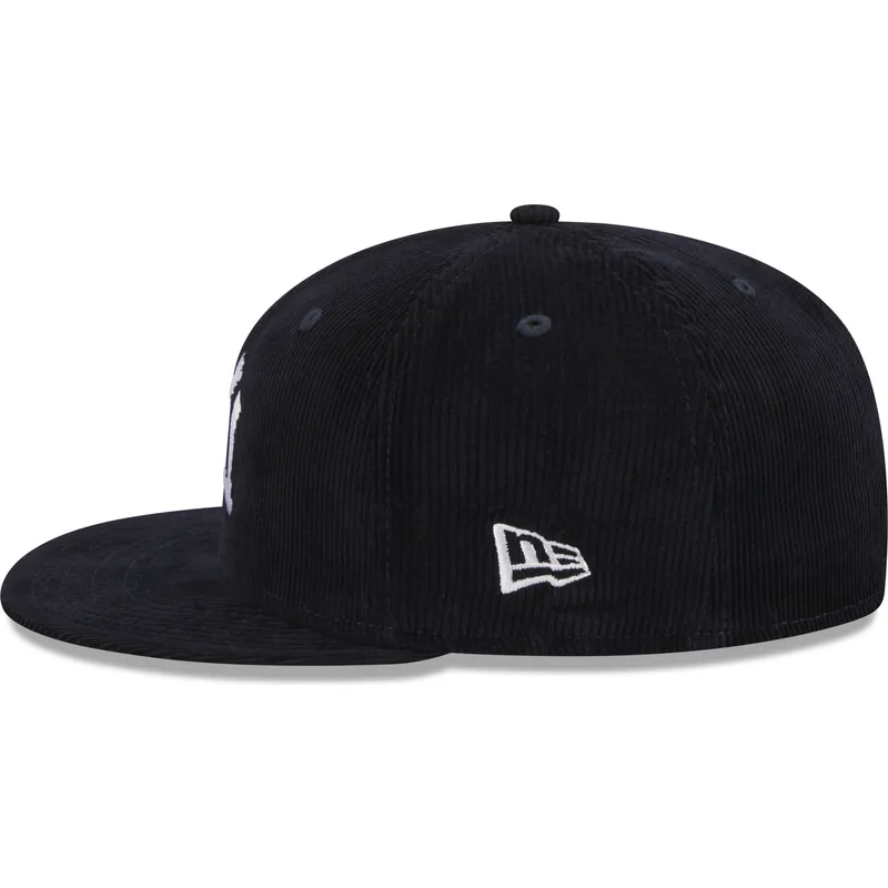 mutzen-flach-marineblau-angepasst-59fifty-throwback-cord-der-new-york-yankees-mlb-von-new-era