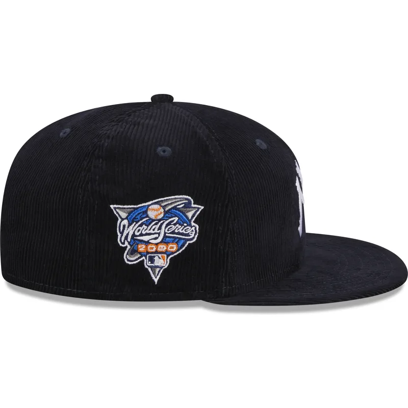 mutzen-flach-marineblau-angepasst-59fifty-throwback-cord-der-new-york-yankees-mlb-von-new-era