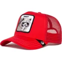 cappello-trucker-rosso-procione-the-bandit-the-farm-di-goorin-bros