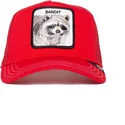 cappello-trucker-rosso-procione-the-bandit-the-farm-di-goorin-bros
