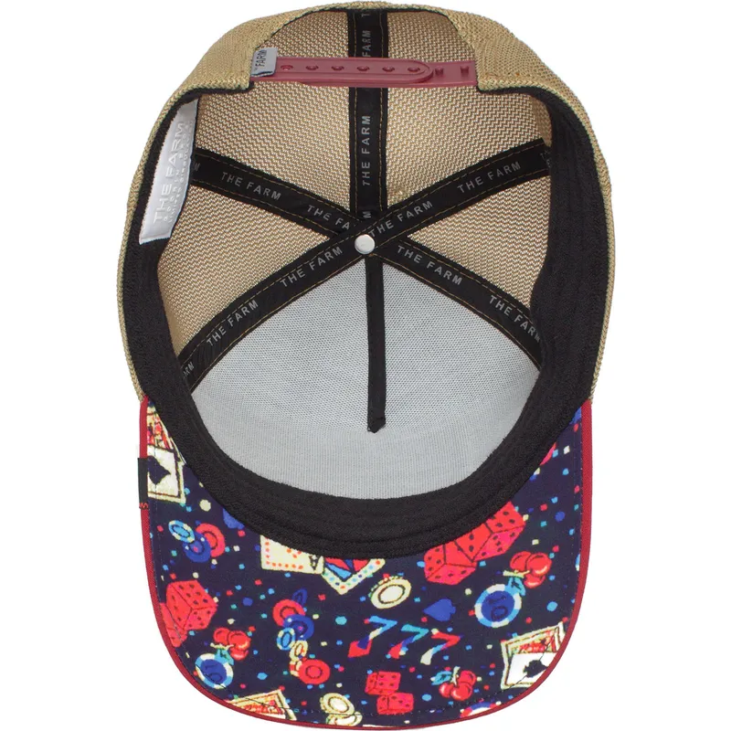 svart-och-rod-trucker-keps-lejoninna-queen-carte-blanche-casino-the-farm-fran-goorin-bros