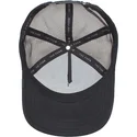 casquette-trucker-noire-serpent-mamba-the-farm-goorin-bros