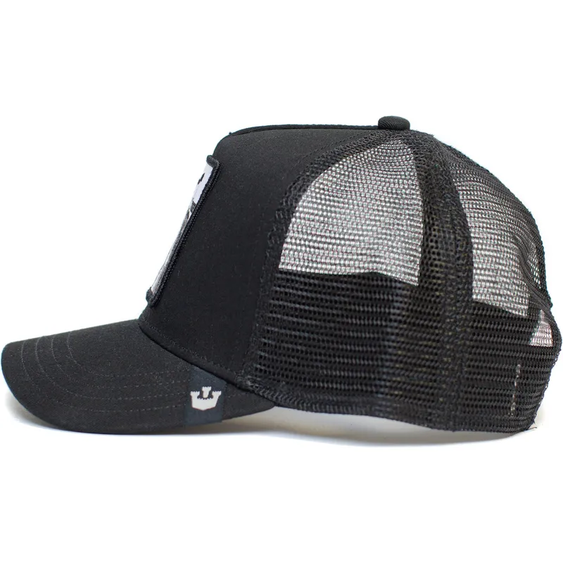 mutzen-gebogen-schwarz-snapback-fur-kinder-the-farm-von-goorin-bros