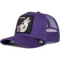 gorra-trucker-viola-per-bambino-lupo-lone-wolf-lil-lobo-the-farm-di-goorin-bros