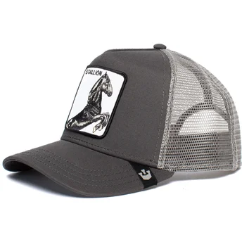 Gorra trucker gris caballo Stallion The Farm de Goorin Bros.