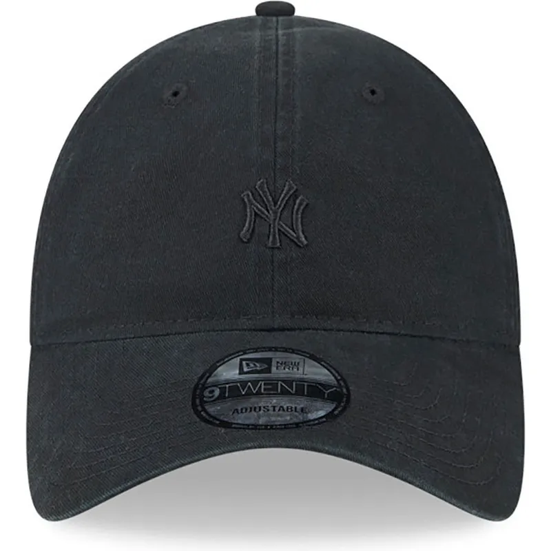 mutzen-gebogen-schwarz-verstellbares-band-9twenty-mini-der-new-york-yankees-mlb-von-new-era