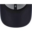 mutzen-gebogen-marineblau-verstellbares-band-9forty-essential-melton-wool-der-new-york-yankees-mlb-von-new-era
