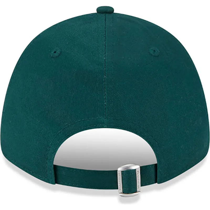 mutzen-gebogen-grun-verstellbares-band-9forty-check-infill-der-new-york-yankees-mlb-von-new-era