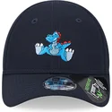 mutzen-gebogen-marineblau-verstellbares-band-fur-kinder-9forty-von-new-era