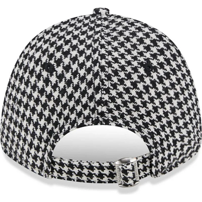 mutzen-gebogen-schwarz-verstellbares-band-9forty-houndstooth-der-new-york-yankees-mlb-von-new-era mutzen-gebogen-schwarz-verstellbares-band-9forty-houndstooth-der-new-york-yankees-mlb-von-new-era