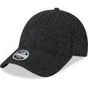 mutzen-gebogen-schwarz-verstellbares-band-9forty-hypertexture-der-new-york-yankees-mlb-von-new-era