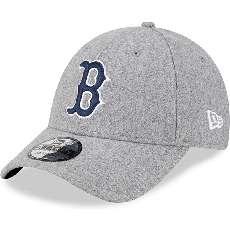mutzen-gebogen-grau-verstellbares-band-9forty-essential-melton-wool-der-boston-red-sox-mlb-von-new-era