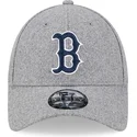 mutzen-gebogen-grau-verstellbares-band-9forty-essential-melton-wool-der-boston-red-sox-mlb-von-new-era