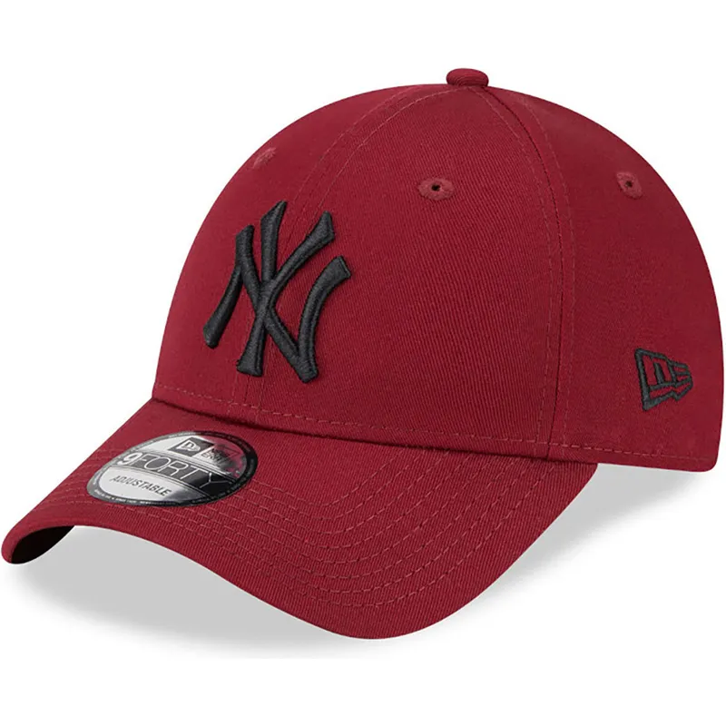mutzen-gebogen-rot-verstellbares-band-negro-9forty-league-essential-der-new-york-yankees-mlb-von-new-era mutzen-gebogen-rot-verstellbares-band-negro-9forty-league-essential-der-new-york-yankees-mlb-von-new-era