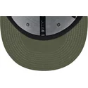 grune-snapback-kappe-mit-flachem-schirm-und-beigem-logo-9fifty-league-essential-der-new-york-yankees-mlb-von-new-era