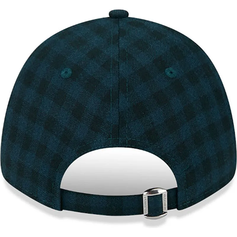 mutzen-gebogen-grun-verstellbares-band-9forty-flannel-der-new-york-yankees-mlb-von-new-era