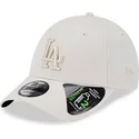 mutzen-gebogen-beige-verstellbares-band-9forty-repreve-outline-der-los-angeles-dodgers-mlb-von-new-era