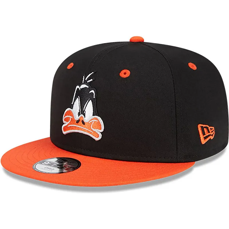mutzen-flach-schwarz-snapback-9fifty-der-pato-lucas-looney-tunes-von-new-era