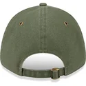 new-era-curved-brim-green-logo-9forty-washed-canvas-new-york-yankees-mlb-green-adjustable-cap