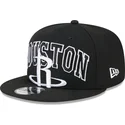 cappellino-snapback-nero-piatto-9fifty-tip-off-2023-dei-houston-rockets-nba-di-new-era