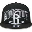 gorra-plana-negra-snapback-9fifty-tip-off-2023-de-houston-rockets-nba-de-new-era