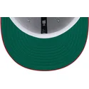 szara-i-czerwona-plaska-czapka-snapback-9fifty-tip-off-2023-chicago-bulls-nba-od-new-era