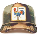 gorra-trucker-multicolor-gallo-cocky-sicut-mentula-carousel-the-farm-von-goorin-bros