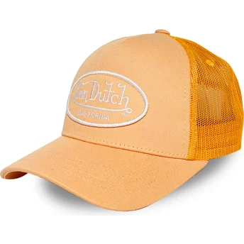Gelbe verstellbare Curved Cap LOF B6B von Von Dutch