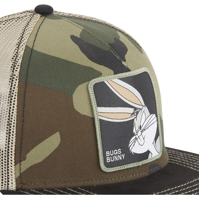 mutzen-flach-tarnung-snapback-bugs-bunny-looney-tunes-von-capslab mutzen-flach-tarnung-snapback-bugs-bunny-looney-tunes-von-capslab
