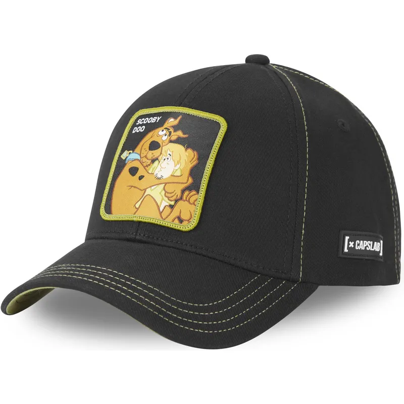 mutzen-gebogen-schwarz-snapback-scooby-doo-und-shaggy-rogers-scooby-doo-von-capslab