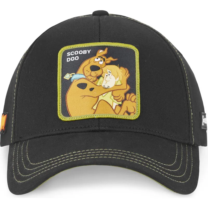 mutzen-gebogen-schwarz-snapback-scooby-doo-und-shaggy-rogers-scooby-doo-von-capslab