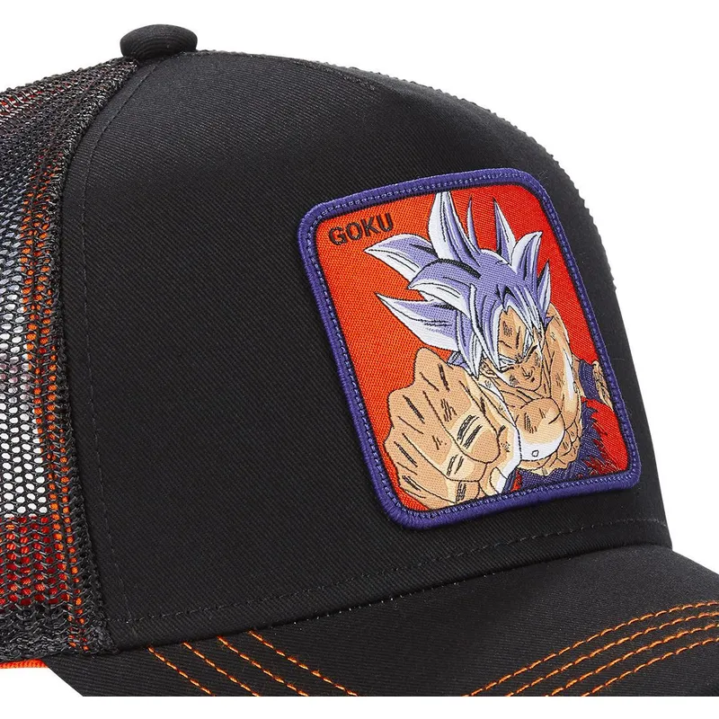 mutzen-gebogen-schwarz-snapback-son-goku-dragon-ball-von-capslab mutzen-gebogen-schwarz-snapback-son-goku-dragon-ball-von-capslab