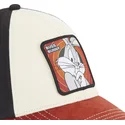 gorra-curva-beige-schwarz-und-rot-bugs-bunny-loo8-bu1-looney-tunes-von-capslab