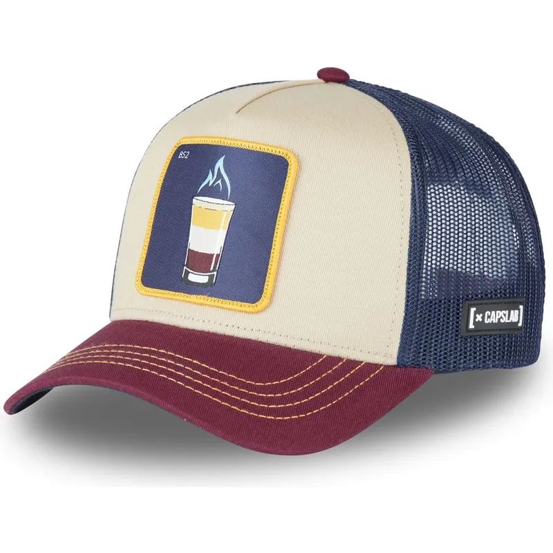 mutzen-gebogen-beige-snapback-b52-cocktails-von-capslab mutzen-gebogen-beige-snapback-b52-cocktails-von-capslab