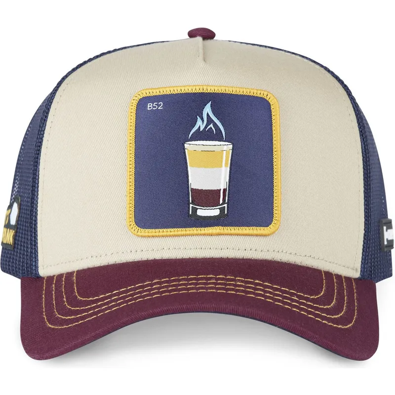 mutzen-gebogen-beige-snapback-b52-cocktails-von-capslab mutzen-gebogen-beige-snapback-b52-cocktails-von-capslab