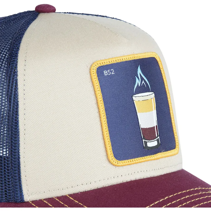 mutzen-gebogen-beige-snapback-b52-cocktails-von-capslab mutzen-gebogen-beige-snapback-b52-cocktails-von-capslab