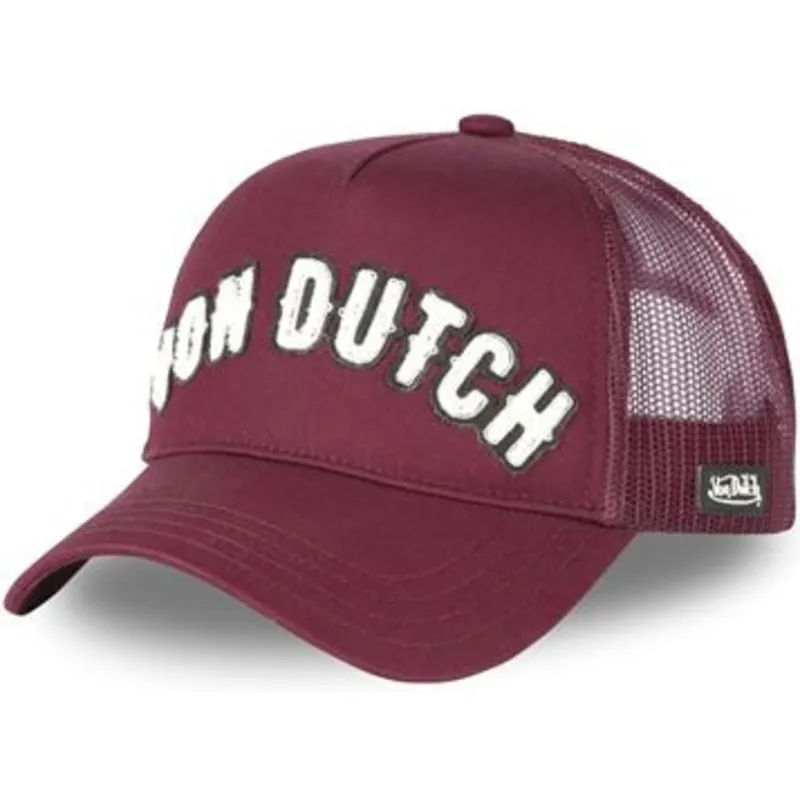 mutzen-gebogen-rot-snapback-von-von-dutch mutzen-gebogen-rot-snapback-von-von-dutch