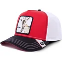 cappellino-trucker-rosso-bianco-e-nero-capra-goat-mv-butter-the-farm-mvp-di-goorin-bros