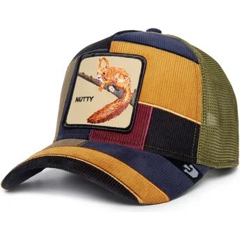 gorra-trucker-multicolore-scoiattolo-nutty-shells-n-all-the-farm-patchwork-di-goorin-bros