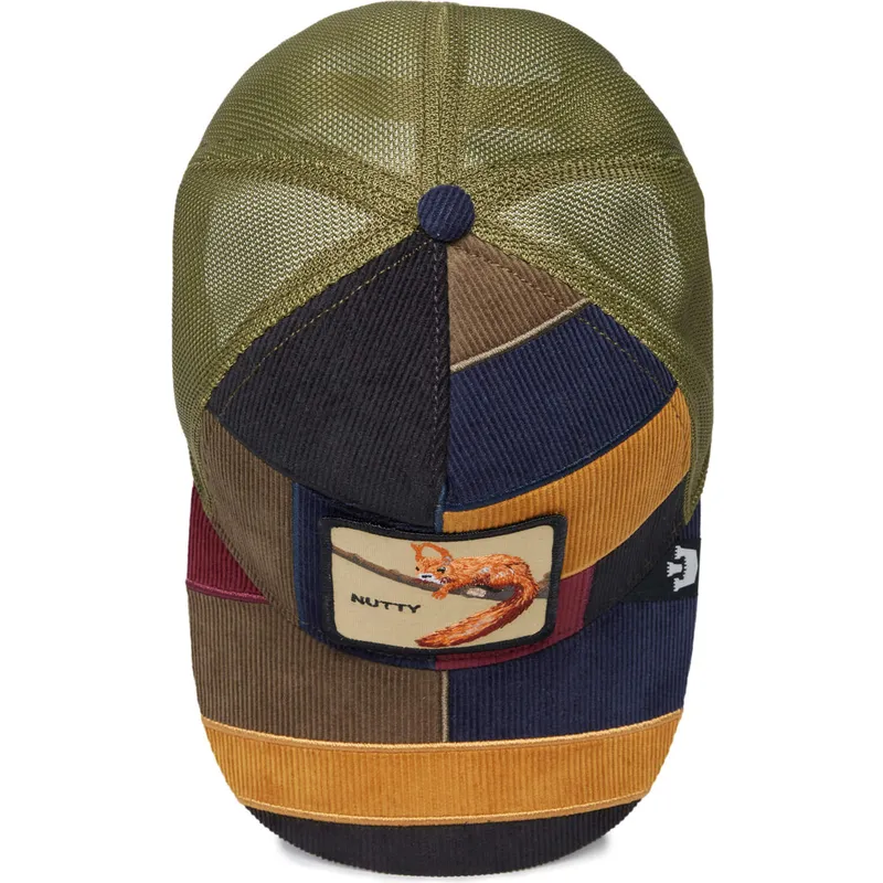 gorra-trucker-multicolore-scoiattolo-nutty-shells-n-all-the-farm-patchwork-di-goorin-bros