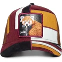 gorra-trucker-multicolor-panda-rojo-cute-dorbz-the-farm-patchwork-de-goorin-bros