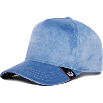 Gorra trucker azul Velour Blank The Farm de Goorin Bros.